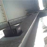 Wireless Auxiliary Repeater attached to Gold-Star Bridge in Connecticut